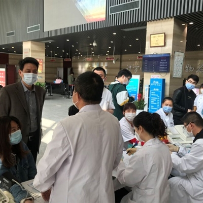 江蘇省計(jì)量院組織“抗擊疫情，為愛逆行”無償獻(xiàn)血活動(dòng)